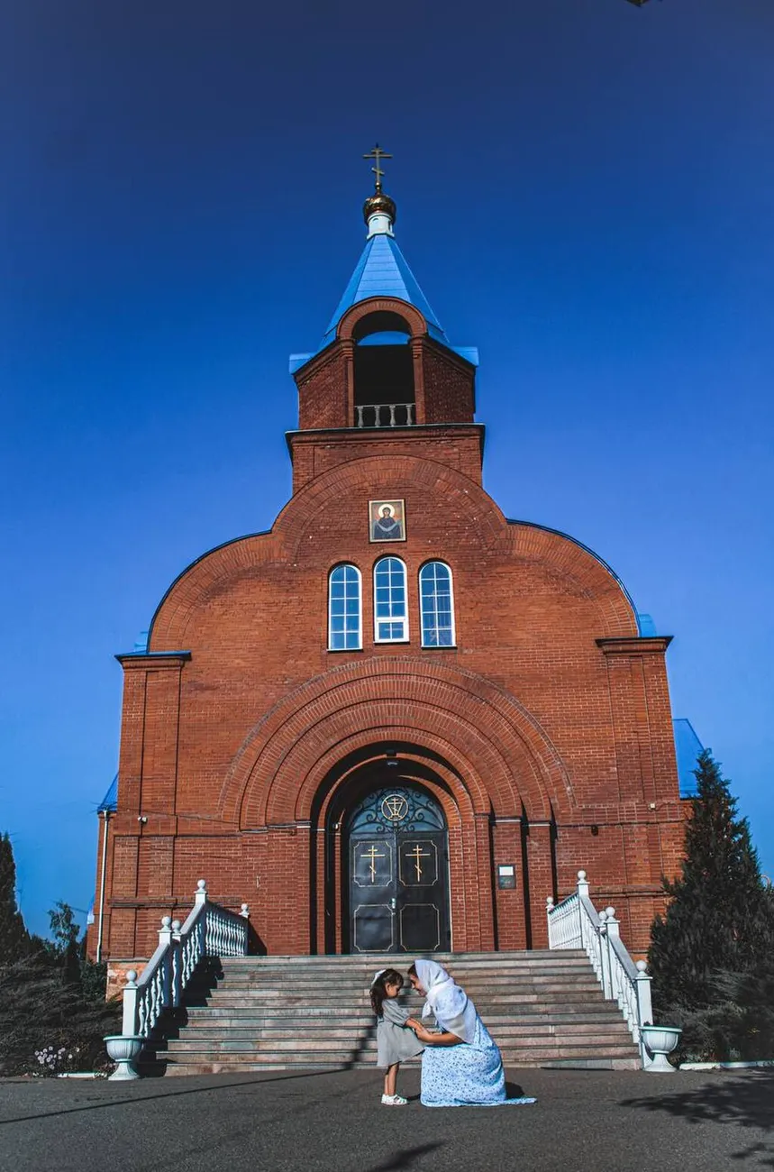 Большая вера маленькой староминчанки (фото Горянова Сергея)